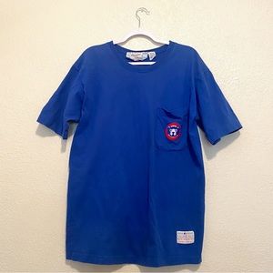 Vintage Chicago Cubs Blue Shirt